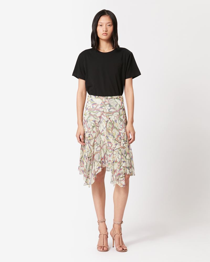 LIENAE SILK SKIRT